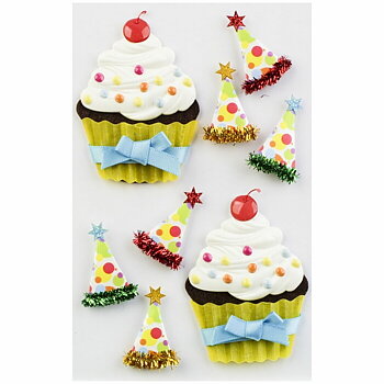Birthday Cupcakes - Medium, 8st. , Little B