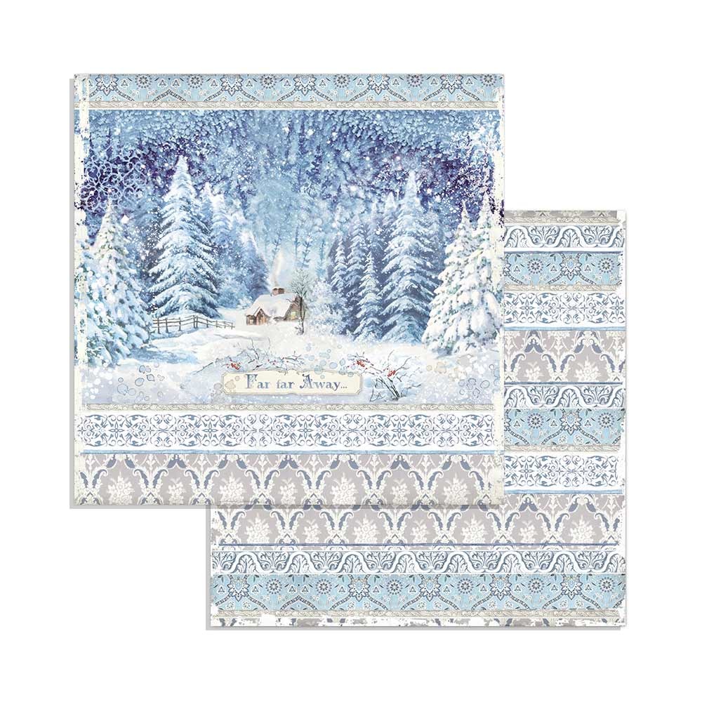 Winter Tales, 12x12" paper pack, Stamperia  - 8