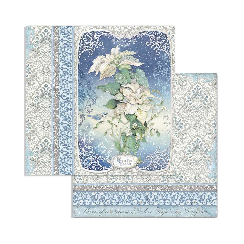 Winter Tales, 12x12" paper pack, Stamperia  - 5