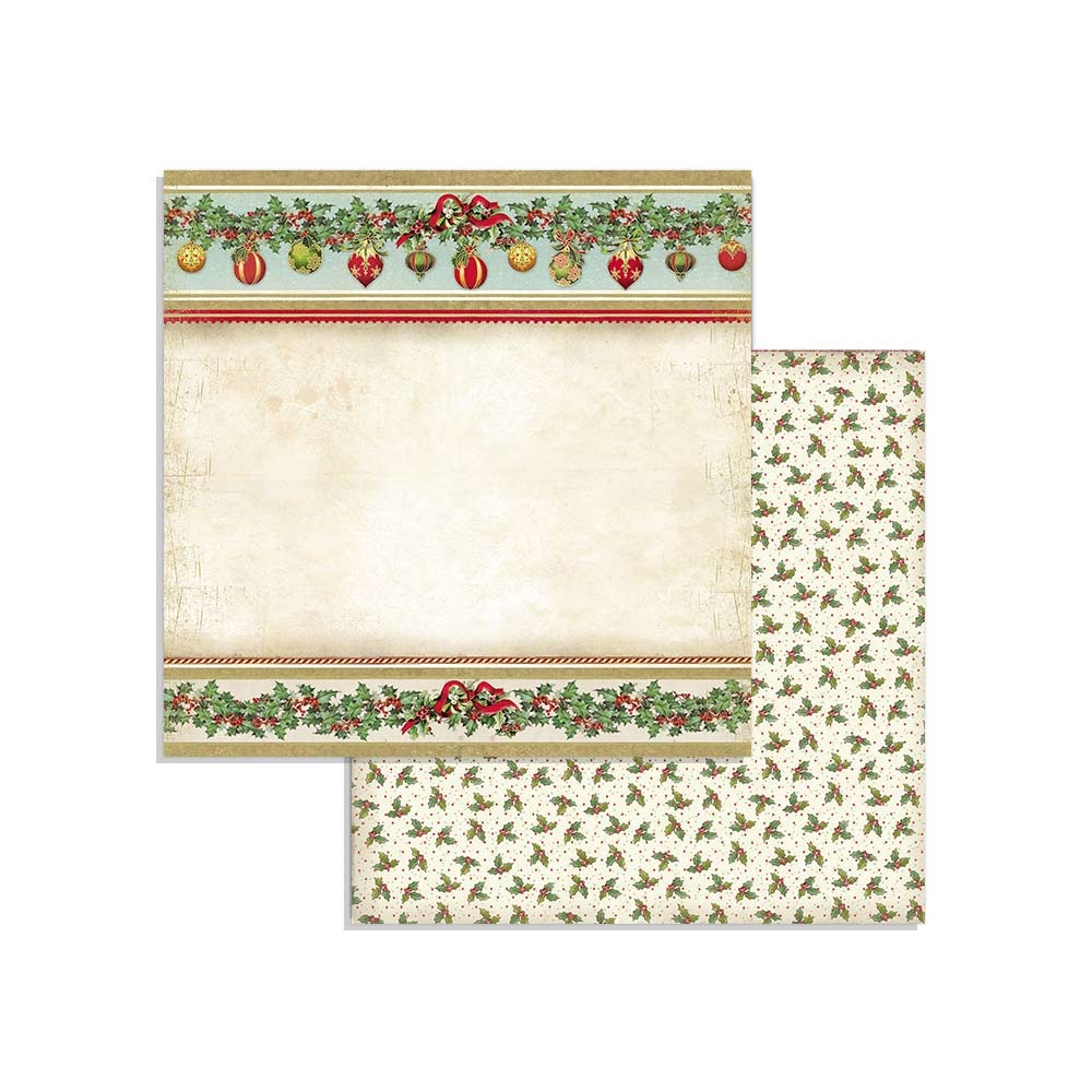 Classic Christmas, 12x12" paper pack, Stamperia  - 10
