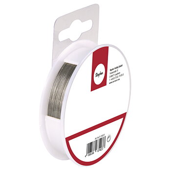 Silver - Smyckeswire,  ø 0,38 mm,  9,2 m, Rayher