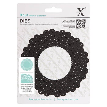 Doily, Vintage Notes, Xcut Dies