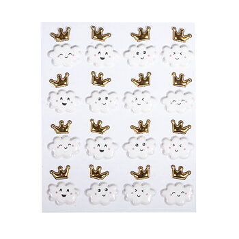 Happy Clouds - Puffy sticker, 32st, Rayher, 
