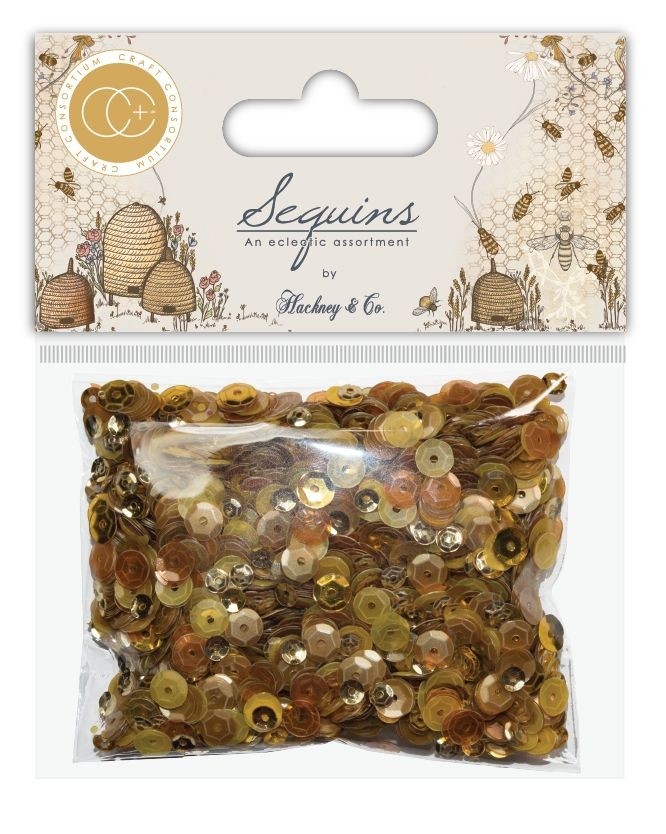 Paljetter, Tell the Bees, Craft Consortium  Sequins