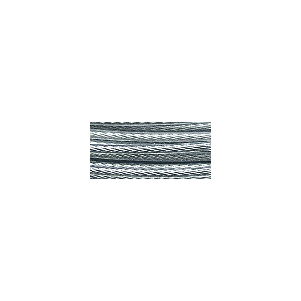 Silver - Smyckeswire,  ø 0,5 mm,  2 m, Rayher - 3