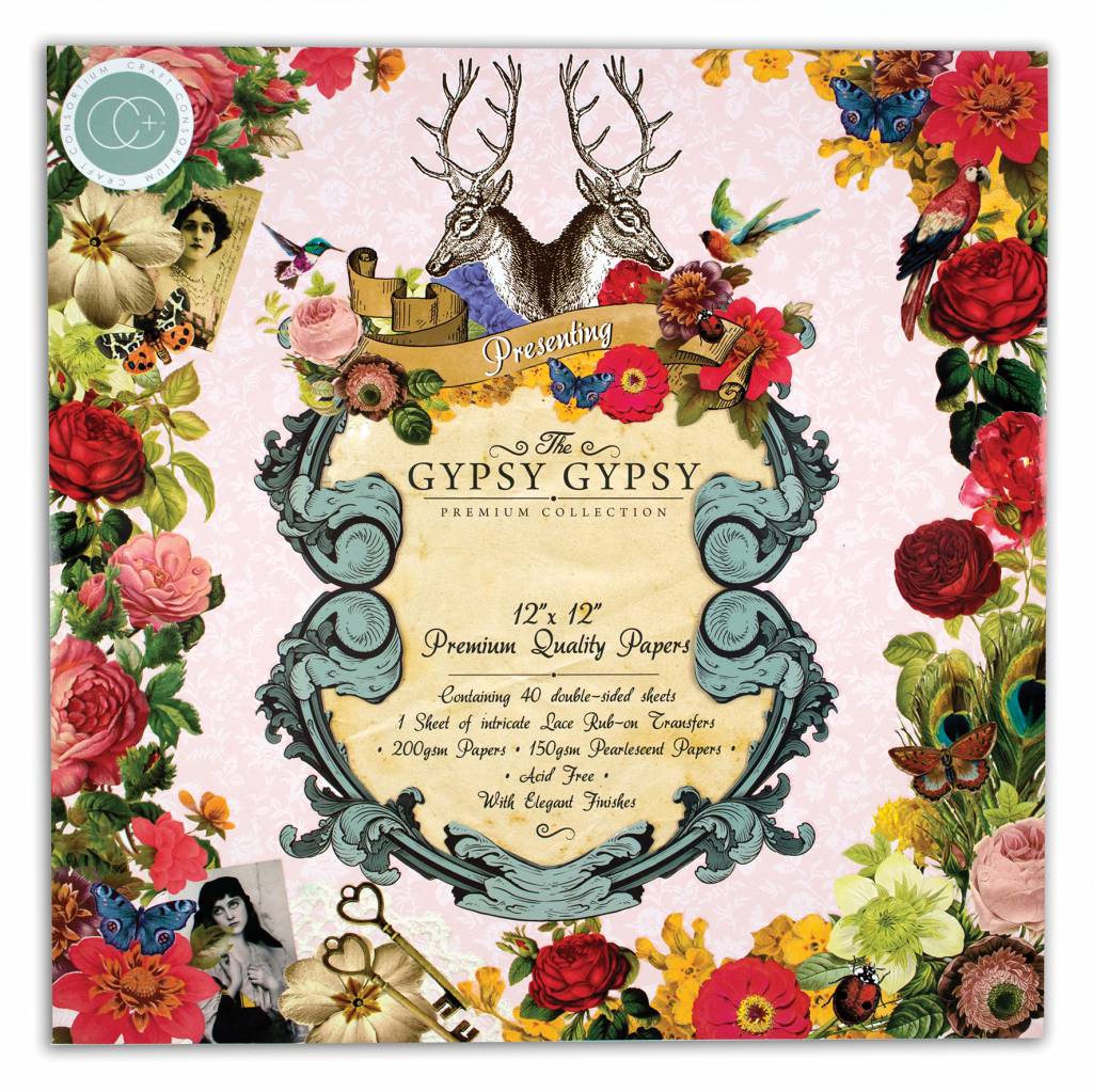 The Gypsy Gypsy, 12x12" block, Craft Consortium