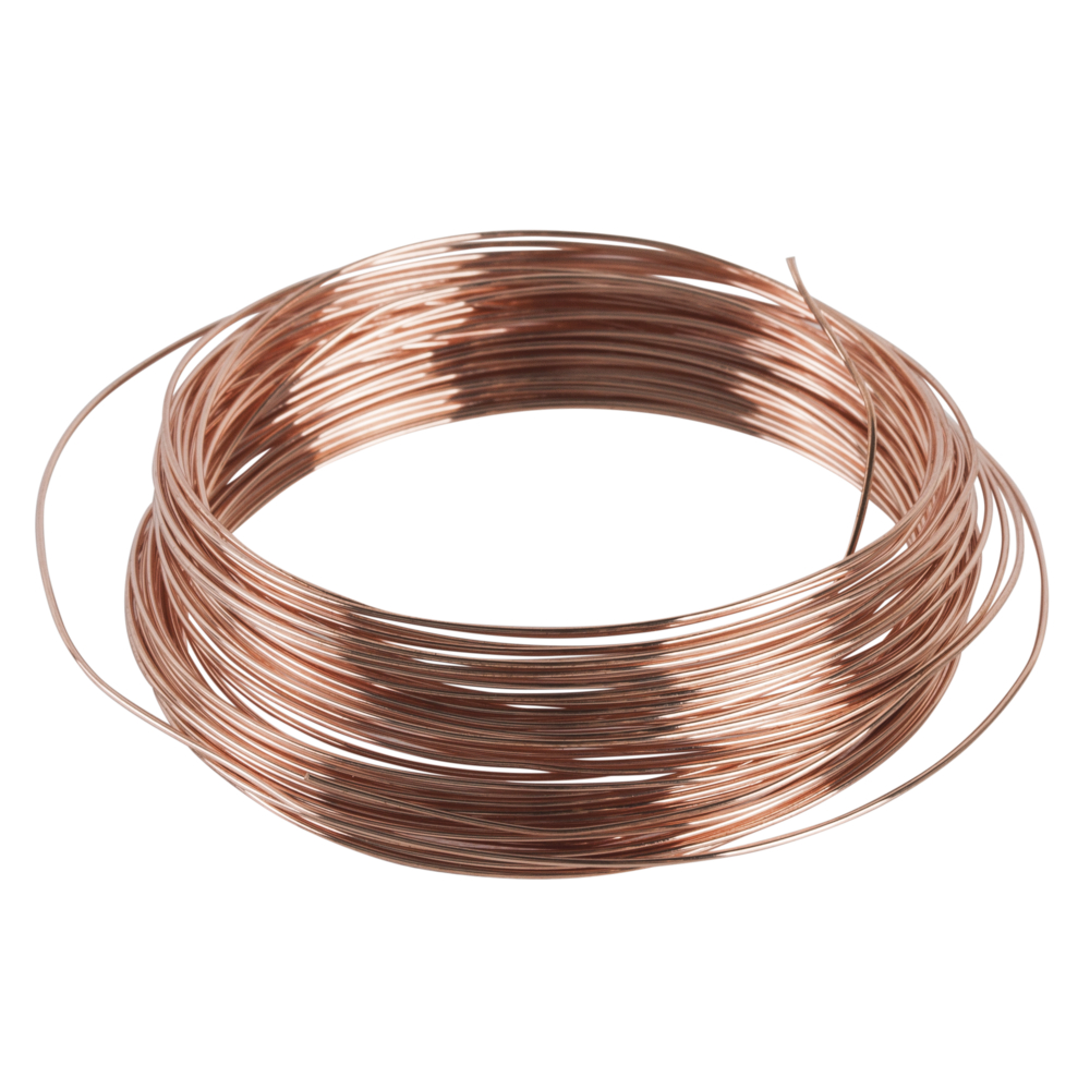 Koppar - metalltråd ,  ø 0,6 mm,  10 m, Rayher