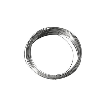Silverpläterad koppar - metalltråd, ø 0,8 mm, 6m, Rayher
