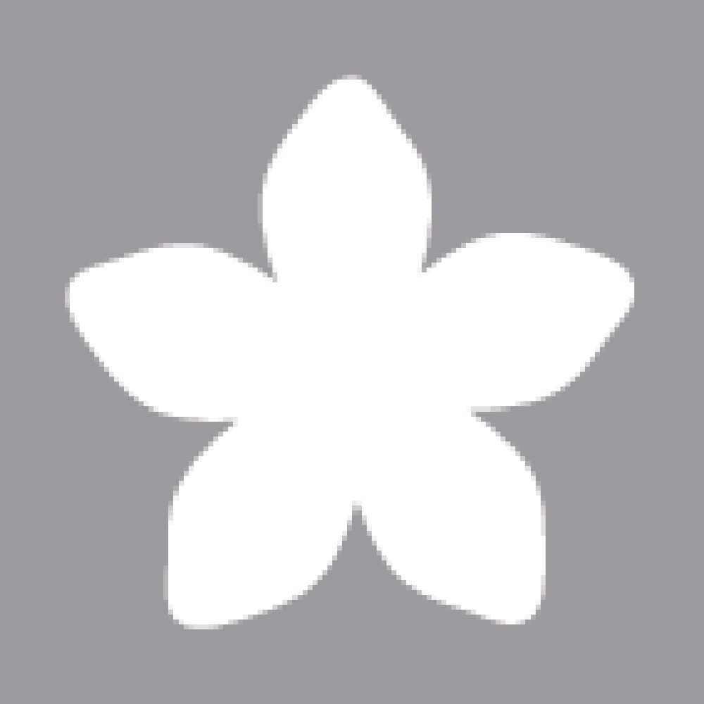 Blossom - motivstans, ø 3,81cm, Rayher - 2