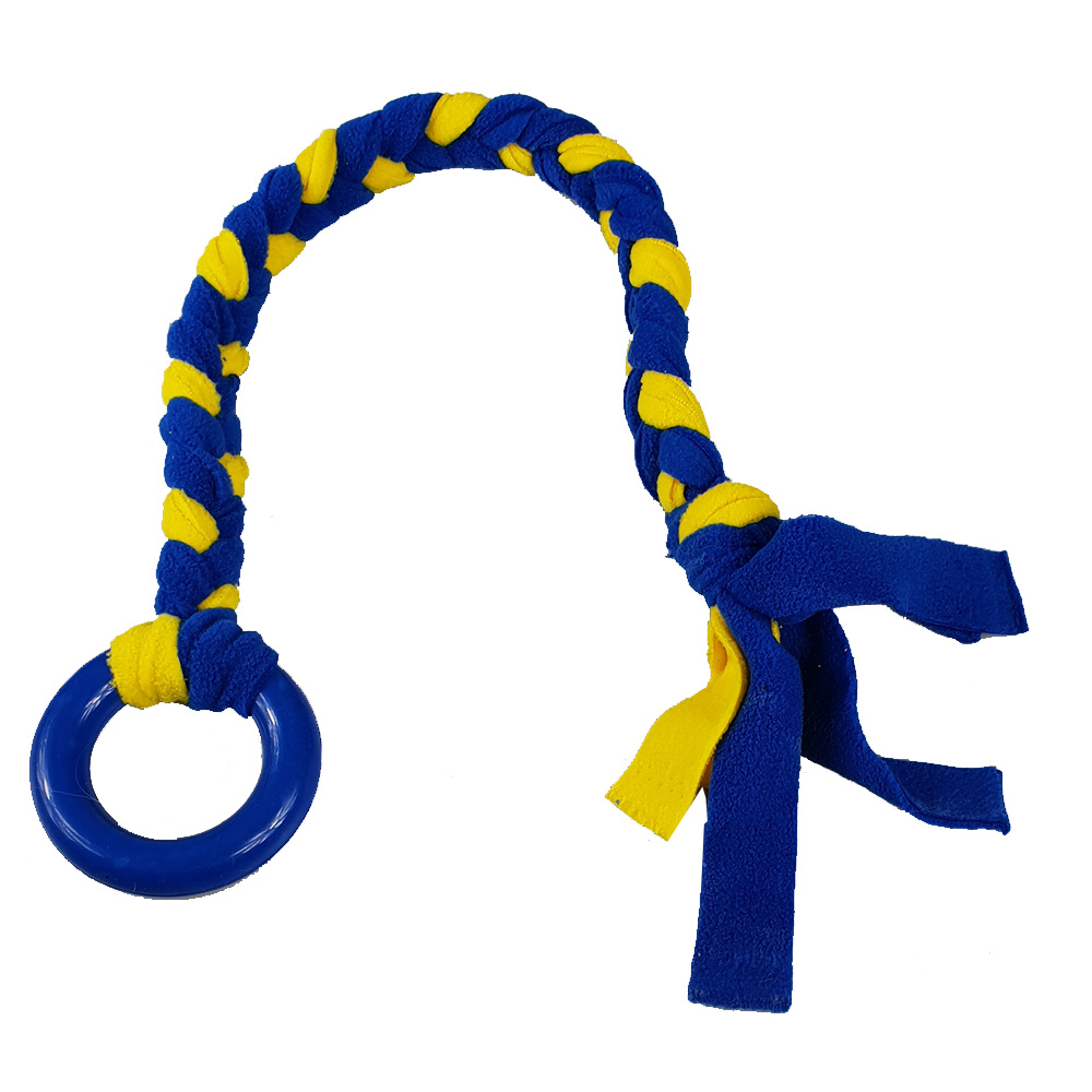 Fleecefläta med ring