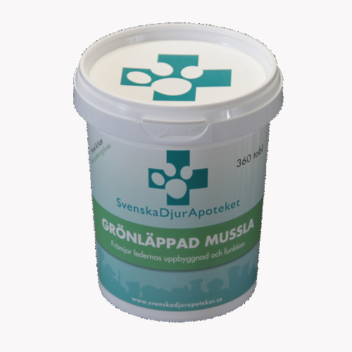 Svenska Djurapotekets Grönläppad Mussla