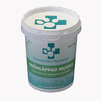 Svenska Djurapotekets Grönläppad Mussla