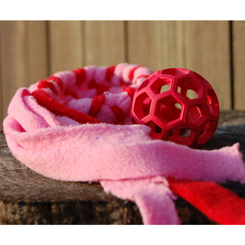 JW mesh ball with Fleece braid - 5