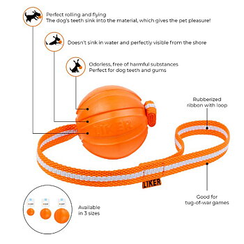 LIKER LINE - boll med band