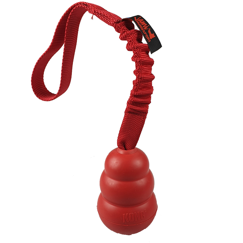 KONG Classic red with bungee - 3