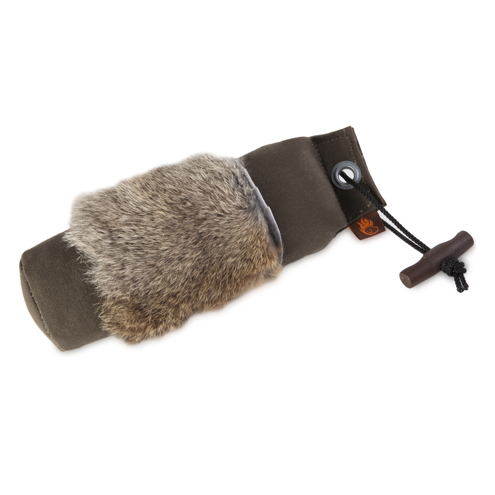 Standard dummy with rabbit fur