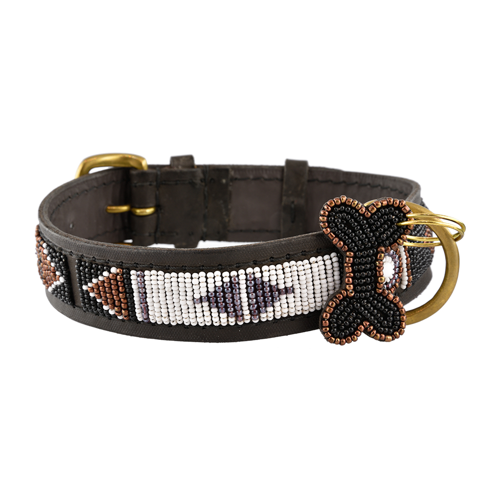 Zinj Halsband Swahili jamihundsport första kurs grossistpris flera färger hundhalsband online