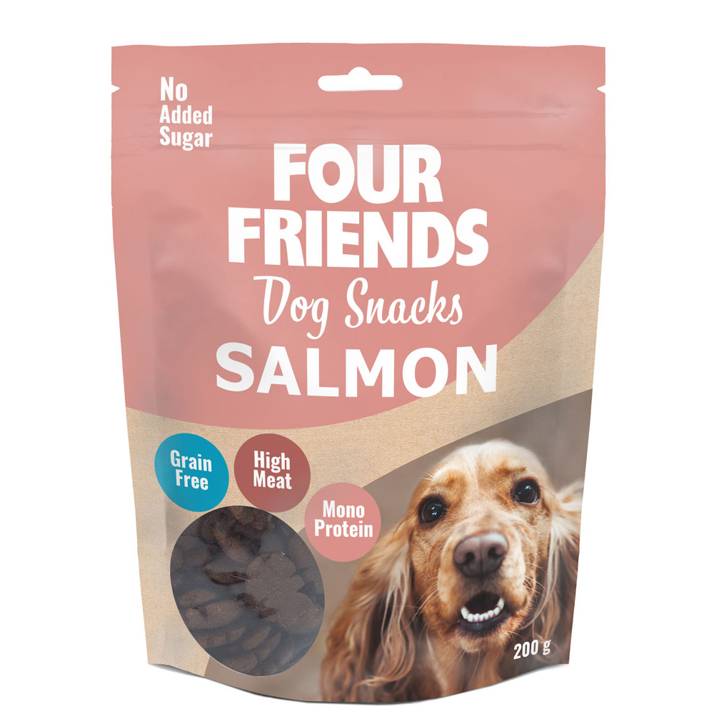 Four friends Dog snack Jamihundsport