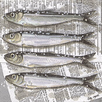 Strömming  Lunchservett, 20 servetter/fp