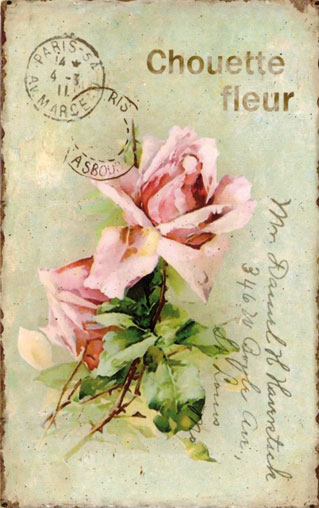 Chouette Fleur Towelservett, 20 servetter/fp