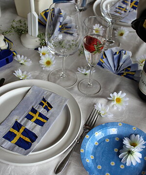 Svenska flaggor!