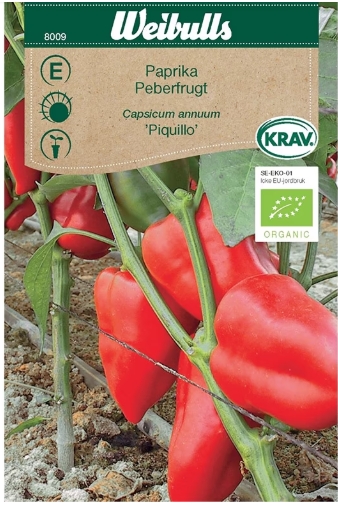 8009  Weibulls Paprika KRAV Piquillo
