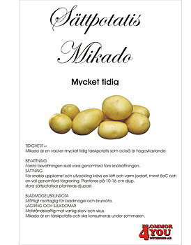 Sättpotatis Mikado 3 Kilo