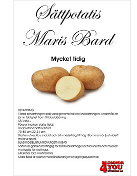 Sättpotatis Maris Bard 2 Kilo