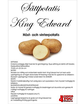 Sättpotatis King Edward    3  Kilo