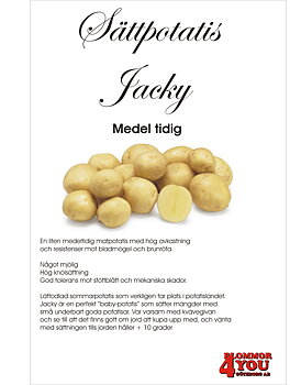 Sättpotatis Jacky 1 Kilo