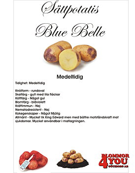 Sättpotatis Blue Belle  1 Kilo