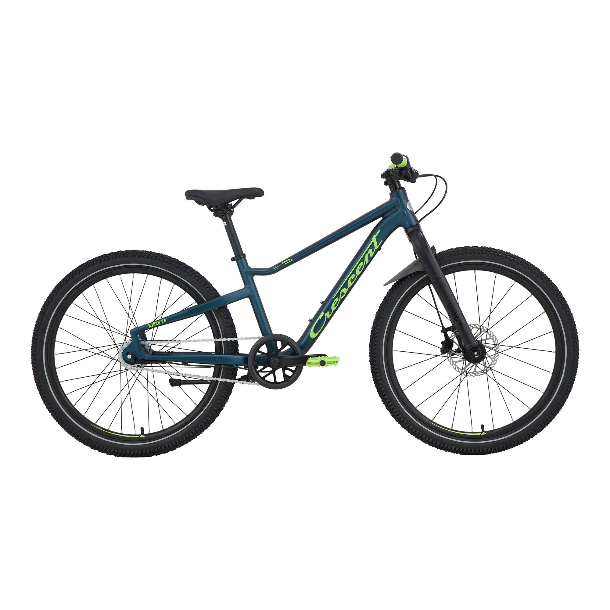 Crescent Njord 24" 7 Växlad Barncykel Mountainbike - 4