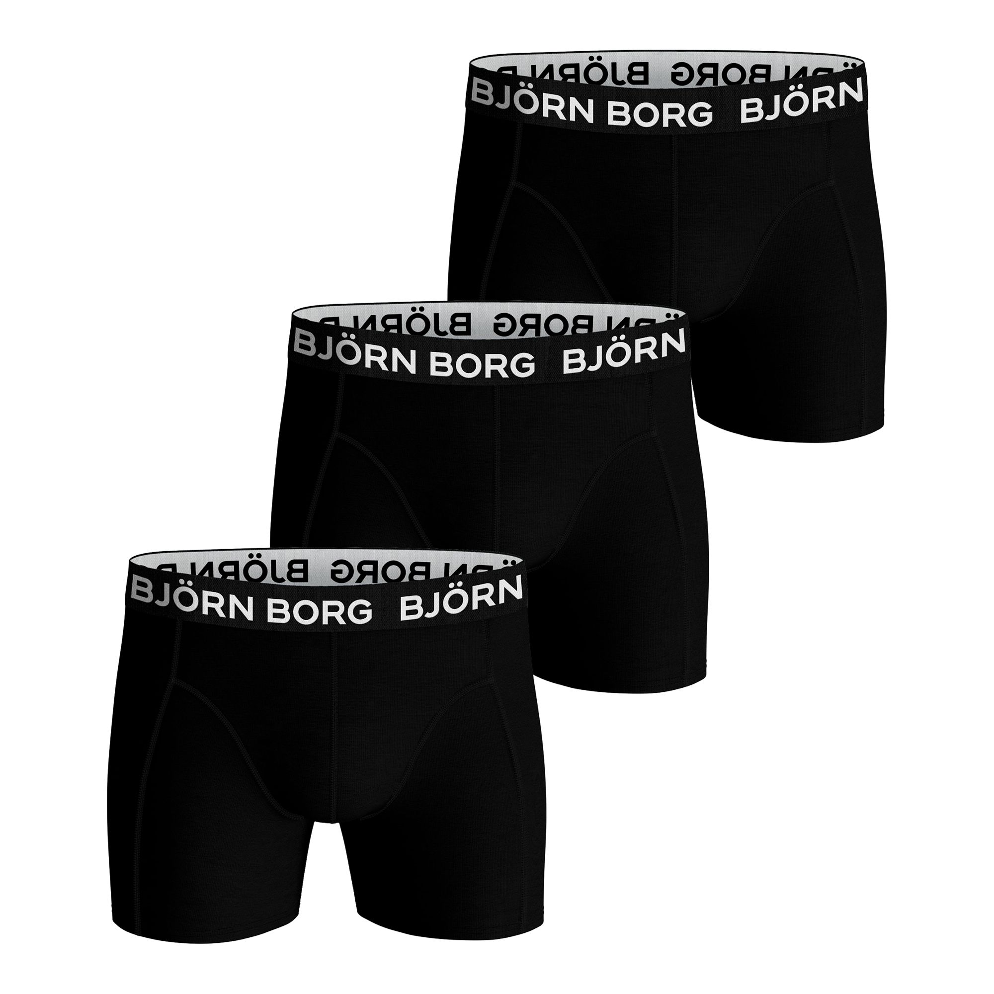 Björn Borg Cotton Stretch Boxer 3-Pack Kalsonger - 2