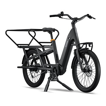 Ecoride Loader 812 Mittmotor, Kedja, Skivbroms Elcykel Lastcykel
