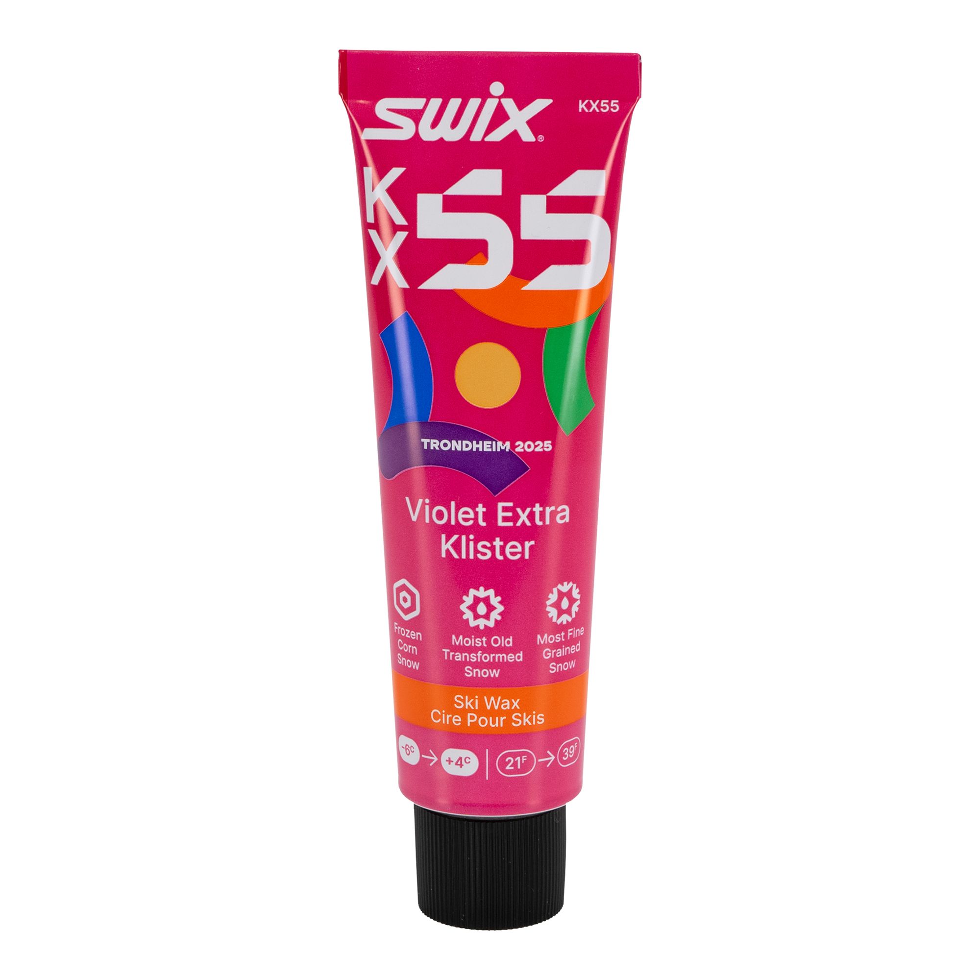 Swix KX55 Violet Extra Klister -6°C Till +4°C 55g Valla