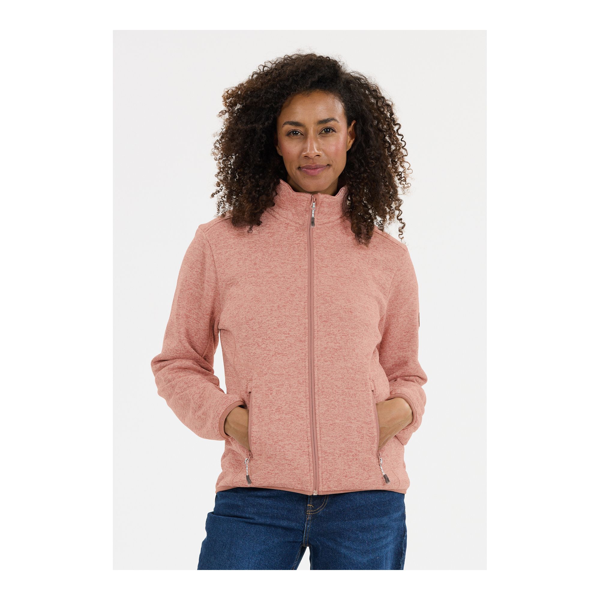 Whistler Samani W Melange Fleece Jacket Fleecetröja - 7