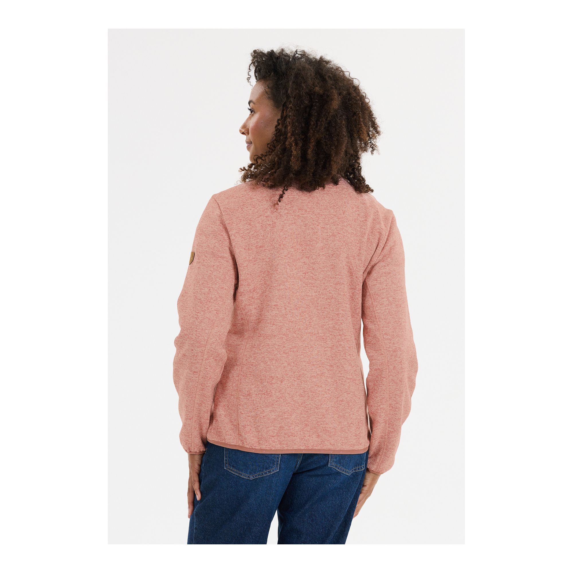 Whistler Samani W Melange Fleece Jacket Fleecetröja - 8