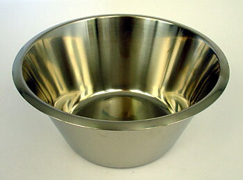 Matskål, svensktillverkad rostfri, 2500ml