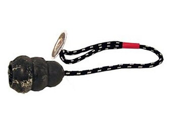 Gummikägla med rep, 30cm