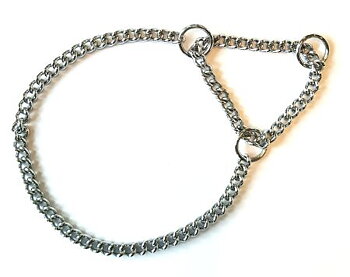 Halvstryp enkel kedja, Silver, 1,5 mm
