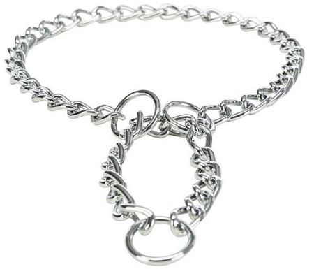 Halvstryp enkel kedja, Silver