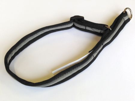 Halvstryp, Grå/svart