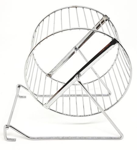 Hamsterhjul, metall 15cm