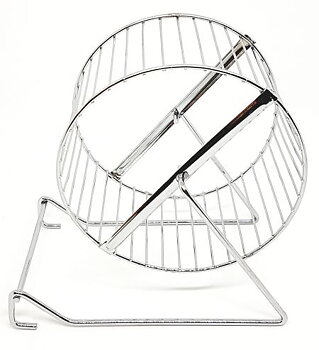 Hamsterhjul, metall 15cm