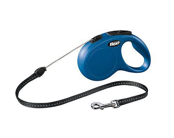 Flexi New Classic S, Blå 5m