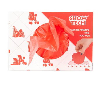 Plast wrap för öron. Röd 100st