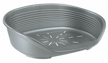Plastbädd, oval silver, 90cm