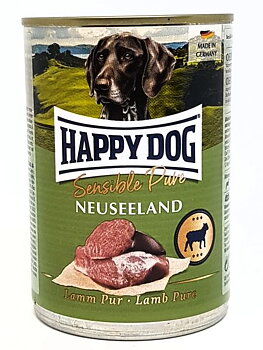 HappyDog våtfoder Neuseeland, lamm, 400g