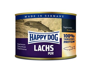 HappyDog våtfoder Norway, lax, 190g