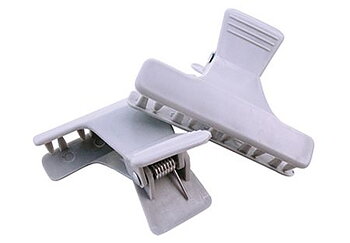 Plastclips för päls, 2-pack